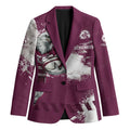 Personalised Manly Warringah Sea Eagles Rugby Blazer MAN Mascot - Sporty Splash Art Style