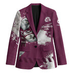Personalised Manly Warringah Sea Eagles Rugby Blazer MAN Mascot - Sporty Splash Art Style