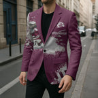 Personalised Manly Warringah Sea Eagles Rugby Blazer MAN Mascot - Sporty Splash Art Style