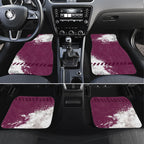 Personalised Manly Warringah Sea Eagles Rugby Car Mats MAN Mascot - Sporty Splash Art Style