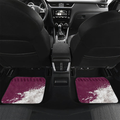 Personalised Manly Warringah Sea Eagles Rugby Car Mats MAN Mascot - Sporty Splash Art Style