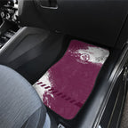 Personalised Manly Warringah Sea Eagles Rugby Car Mats MAN Mascot - Sporty Splash Art Style