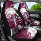 Personalised Manly Warringah Sea Eagles Rugby Car Seat Cover MAN Mascot - Sporty Splash Art Style