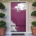 Personalised Manly Warringah Sea Eagles Rugby Door Cover MAN Mascot - Sporty Splash Art Style