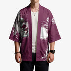 Personalised Manly Warringah Sea Eagles Rugby Kimono MAN Mascot - Sporty Splash Art Style