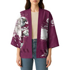 Personalised Manly Warringah Sea Eagles Rugby Kimono MAN Mascot - Sporty Splash Art Style