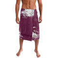 Personalised Manly Warringah Sea Eagles Rugby Lavalava MAN Mascot - Sporty Splash Art Style