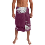 Personalised Manly Warringah Sea Eagles Rugby Lavalava MAN Mascot - Sporty Splash Art Style