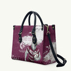 Personalised Manly Warringah Sea Eagles Rugby Leather Bag MAN Mascot - Sporty Splash Art Style