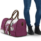 Personalised Manly Warringah Sea Eagles Rugby Travel Bag MAN Mascot - Sporty Splash Art Style