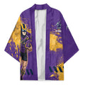 Personalised Melbourne Storm Rugby Kimono Superhero Purple Storm Mascot - Sporty Splash Art Style