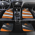 Greater Western Sydney Giants Australian Football Car Mats Athletic Hero Mascot With Indigenous Pattern Art