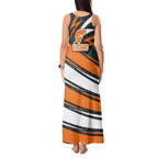 Greater Western Sydney Giants Australian Football Tank Maxi Dress Athletic Hero Mascot With Indigenous Pattern Art
