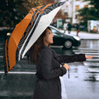 Greater Western Sydney Giants Australian Football Umbrella Athletic Hero Mascot With Indigenous Pattern Art