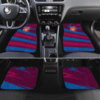 Brisbane Lions Australian Football Car Mats Regal Lion Mascot With Indigenous Pattern Art