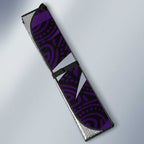 Fremantle Dockers Australian Football Auto Sun Shade Athletic Hero Mascot With Indigenous Pattern Art