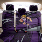 Fremantle Dockers Australian Football Back Car Seat Cover Athletic Hero Mascot With Indigenous Pattern Art