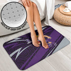 Fremantle Dockers Australian Football Bathroom Set Athletic Hero Mascot With Indigenous Pattern Art