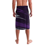 Fremantle Dockers Australian Football Lavalava Athletic Hero Mascot With Indigenous Pattern Art