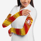 Gold Coast Suns Australian Football Arm Sleeves Sunny Hero Mascot With Indigenous Pattern Art