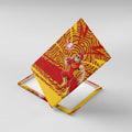 Gold Coast Suns Australian Football Canvas Wall Art Sunny Hero Mascot With Indigenous Pattern Art