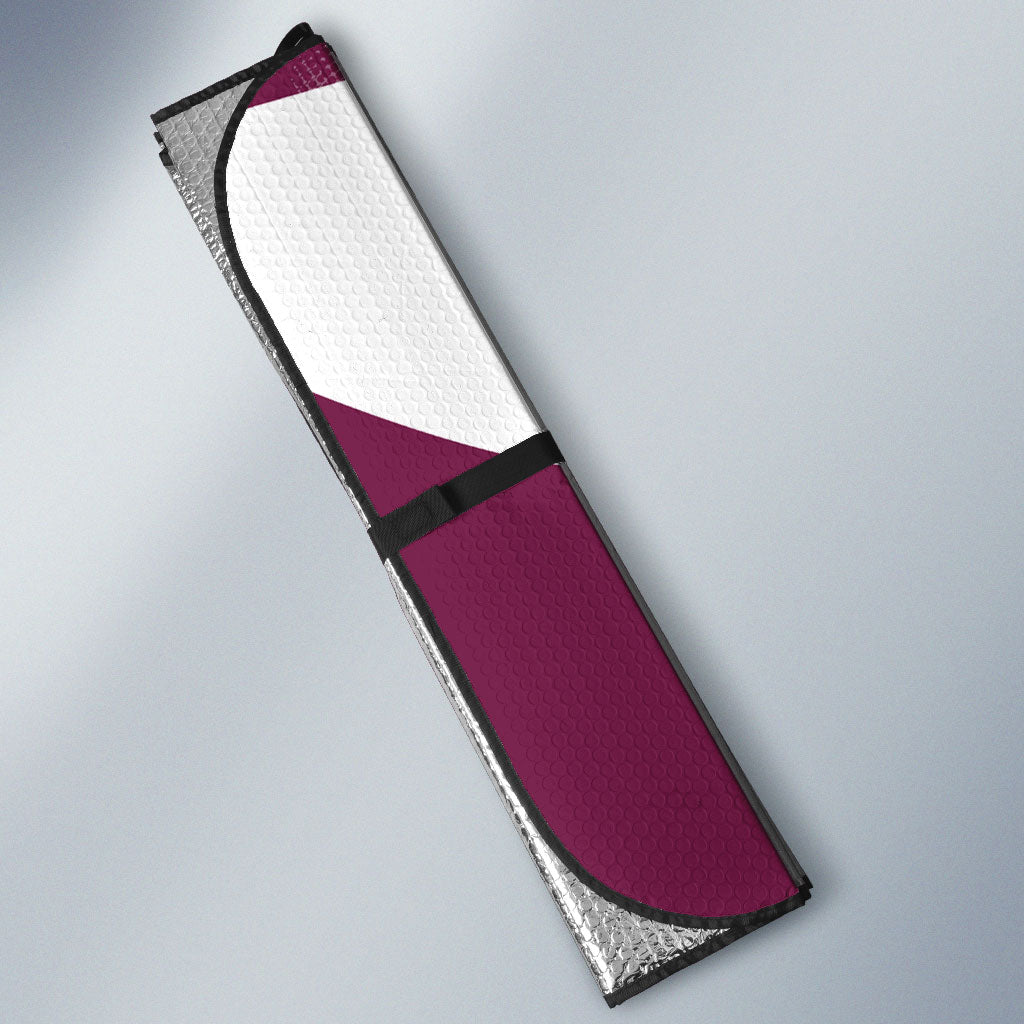 Personalised Sea Eagles Rugby Auto Sun Shade Eagle Mascot Sydney Skyline 3D Graphic