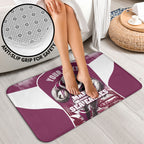 Personalised Sea Eagles Rugby Bathroom Set Eagle Mascot Sydney Skyline 3D Graphic