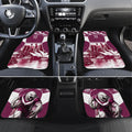 Personalised Sea Eagles Rugby Car Mats Eagle Mascot Sydney Skyline 3D Graphic