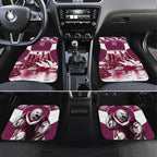 Personalised Sea Eagles Rugby Car Mats Eagle Mascot Sydney Skyline 3D Graphic