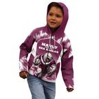 Personalised Sea Eagles Rugby Kid Hoodie Eagle Mascot Sydney Skyline 3D Graphic