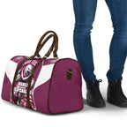 Personalised Sea Eagles Rugby Travel Bag Eagle Mascot Sydney Skyline 3D Graphic