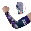 Personalised Sharks Rugby Arm Sleeves Storm Monster Mascot City Skyline 3D Graphic