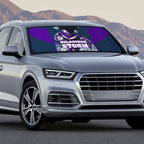 Personalised Sharks Rugby Auto Sun Shade Storm Monster Mascot City Skyline 3D Graphic