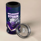 Personalised Sharks Rugby 4 in 1 Can Cooler Tumbler Storm Monster Mascot City Skyline 3D Graphic