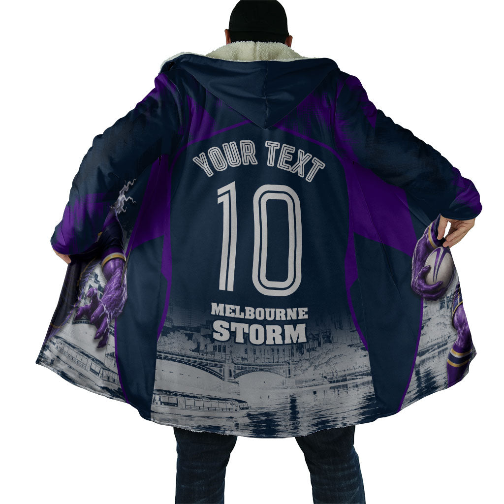 Personalised Sharks Rugby Cloak Storm Monster Mascot City Skyline 3D Graphic