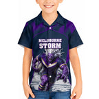Personalised Sharks Rugby Hawaiian Shirt Storm Monster Mascot City Skyline 3D Graphic