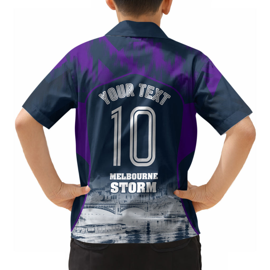 Personalised Sharks Rugby Hawaiian Shirt Storm Monster Mascot City Skyline 3D Graphic