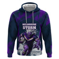 Personalised Sharks Rugby Hoodie Storm Monster Mascot City Skyline 3D Graphic