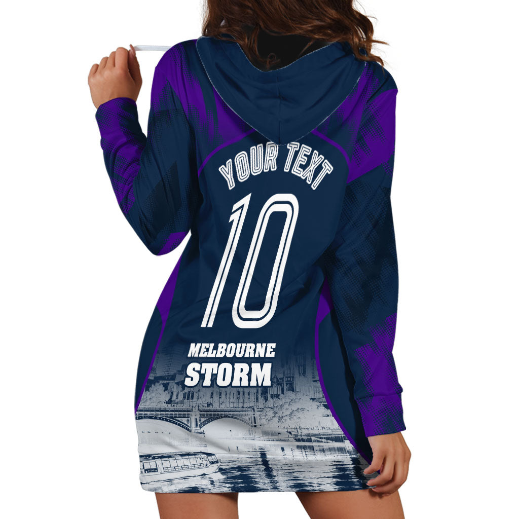 Personalised Sharks Rugby Hoodie Dress Storm Monster Mascot City Skyline 3D Graphic