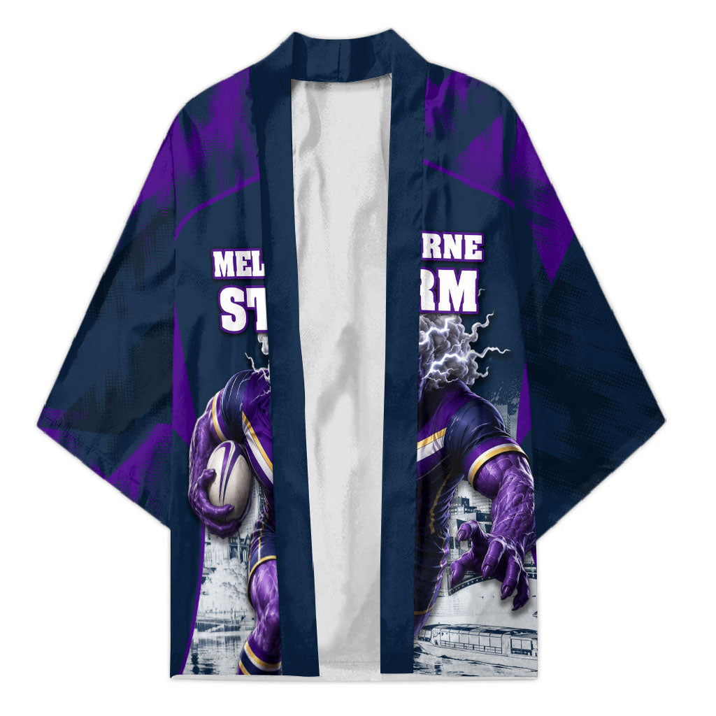 Personalised Sharks Rugby Kimono Storm Monster Mascot City Skyline 3D Graphic