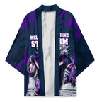 Personalised Sharks Rugby Kimono Storm Monster Mascot City Skyline 3D Graphic