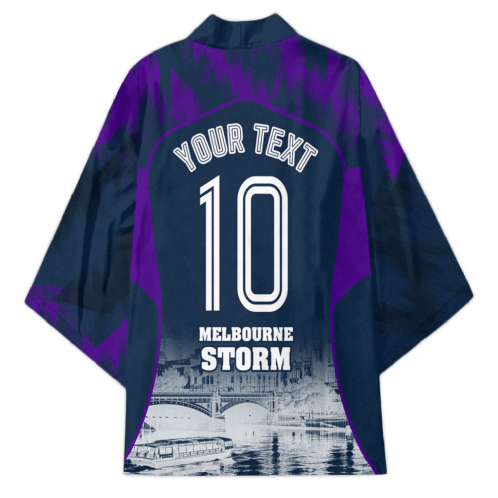 Personalised Sharks Rugby Kimono Storm Monster Mascot City Skyline 3D Graphic