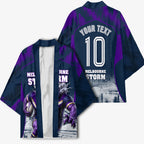 Personalised Sharks Rugby Kimono Storm Monster Mascot City Skyline 3D Graphic