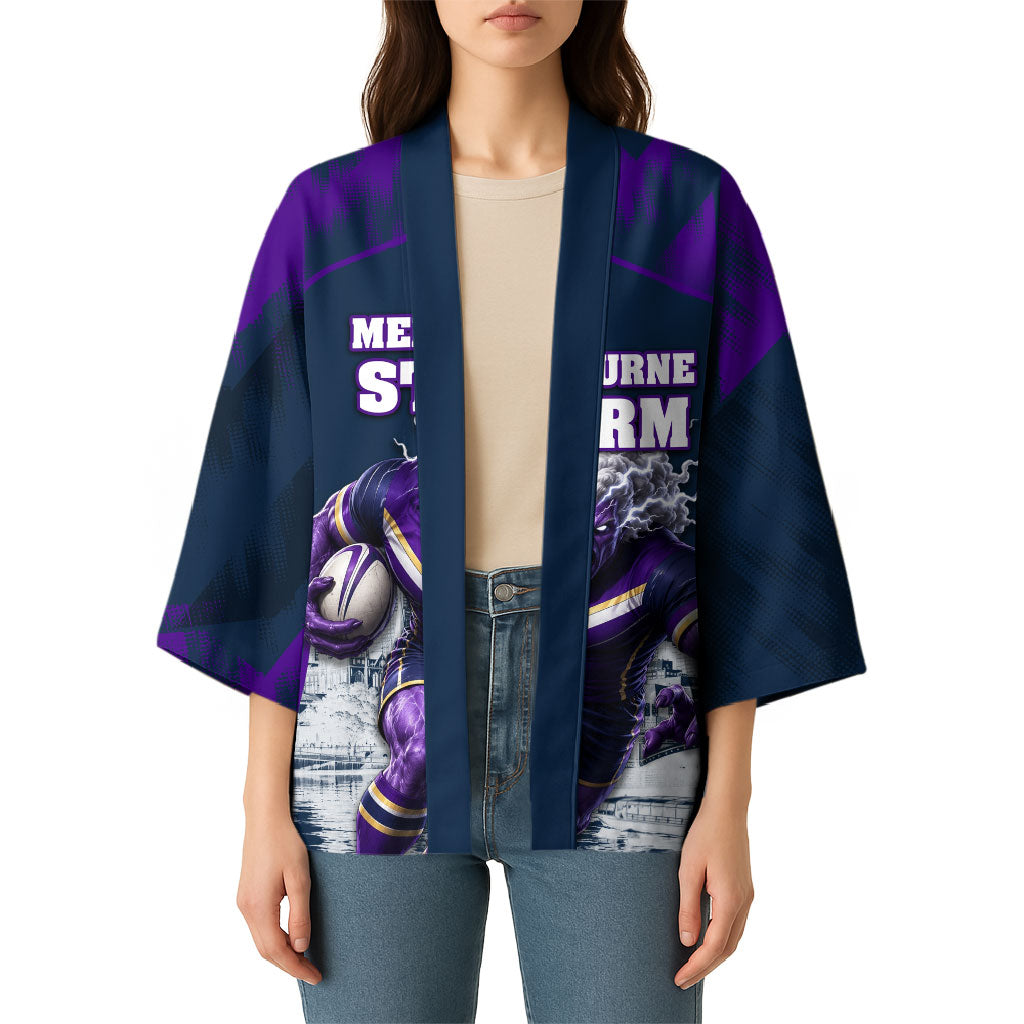 Personalised Sharks Rugby Kimono Storm Monster Mascot City Skyline 3D Graphic