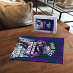 Personalised Sharks Rugby Puzzle Storm Monster Mascot City Skyline 3D Graphic