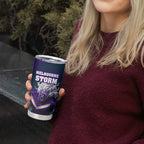 Personalised Sharks Rugby Tumbler Cup Storm Monster Mascot City Skyline 3D Graphic