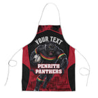 Personalised Penrith Panthers Mascot Rugby Apron Penrith New South Wales Athletic Graphic Print