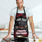 Personalised Penrith Panthers Mascot Rugby Apron Penrith New South Wales Athletic Graphic Print