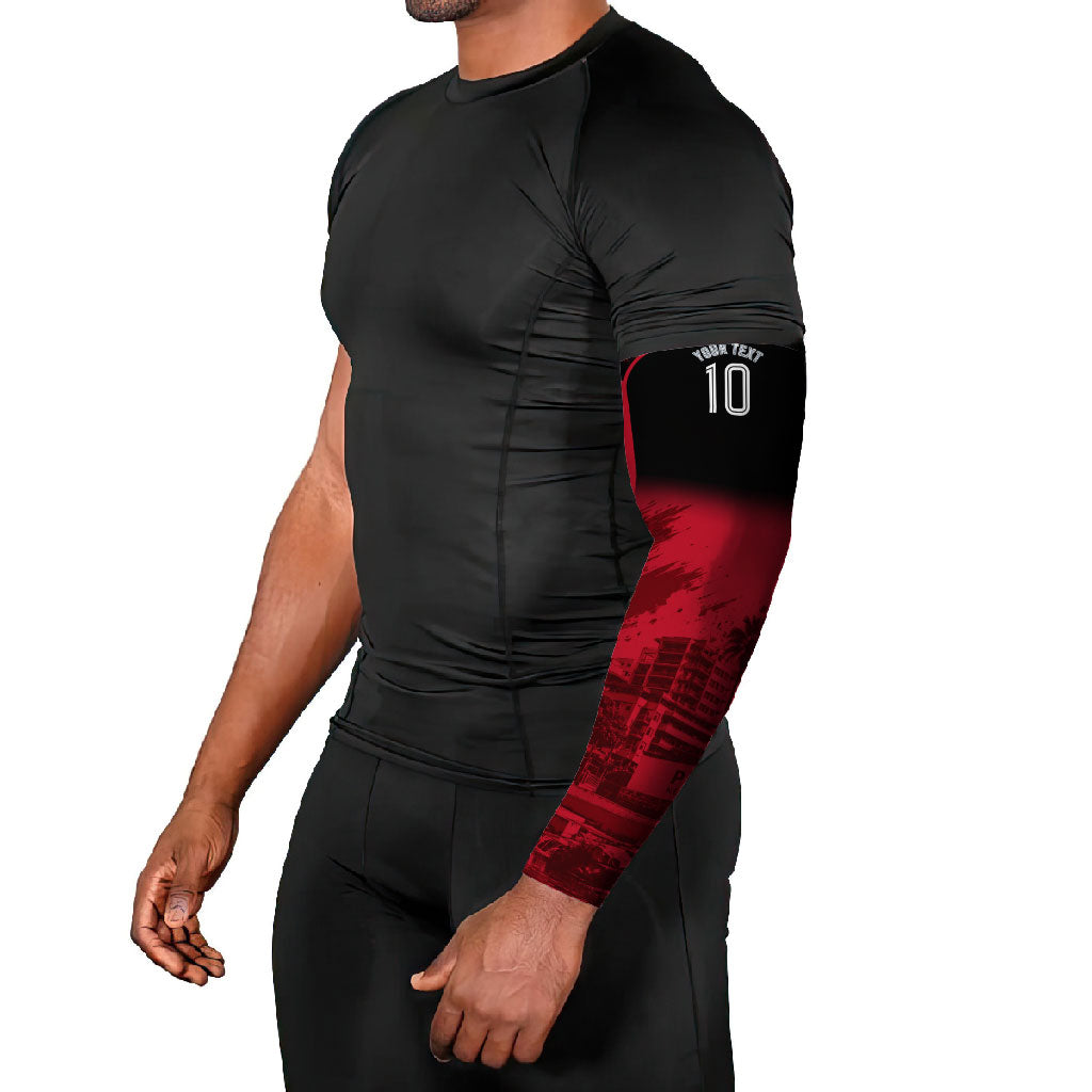 Personalised Penrith Panthers Mascot Rugby Arm Sleeves Penrith New South Wales Athletic Graphic Print