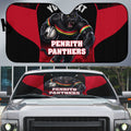 Personalised Penrith Panthers Mascot Rugby Auto Sun Shade Penrith New South Wales Athletic Graphic Print